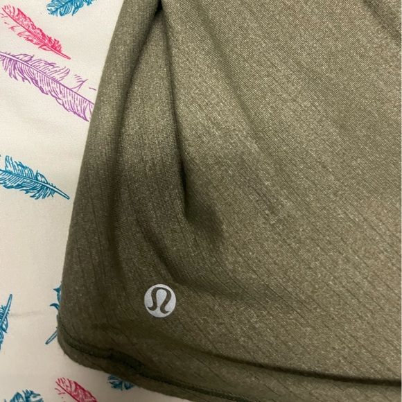 Lululemon Olive Green Women's Tank Top - Picture 3 of 4